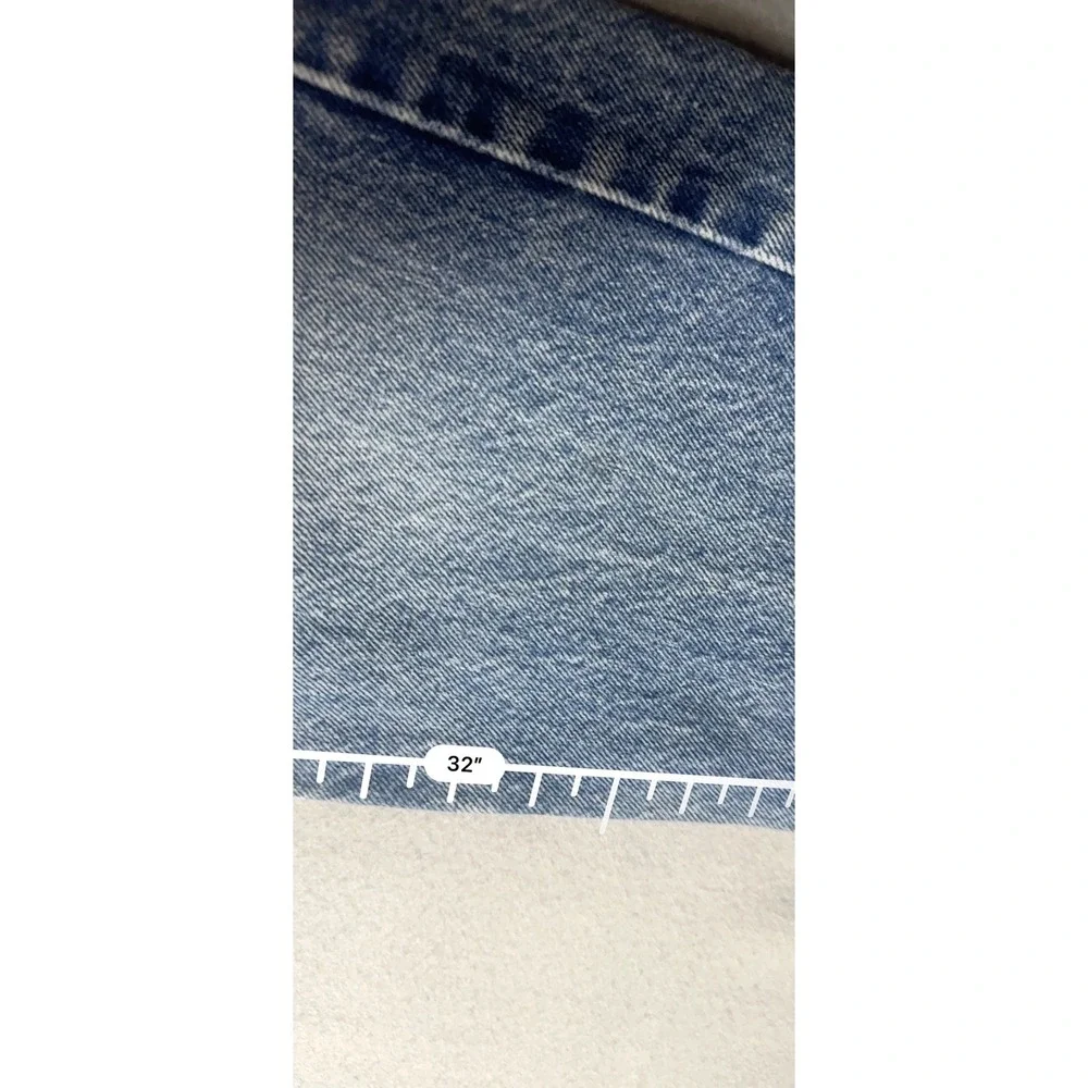 Vintage Levis 505 Regular Fit Straight Leg Jeans Blue  Made in USA 33x36